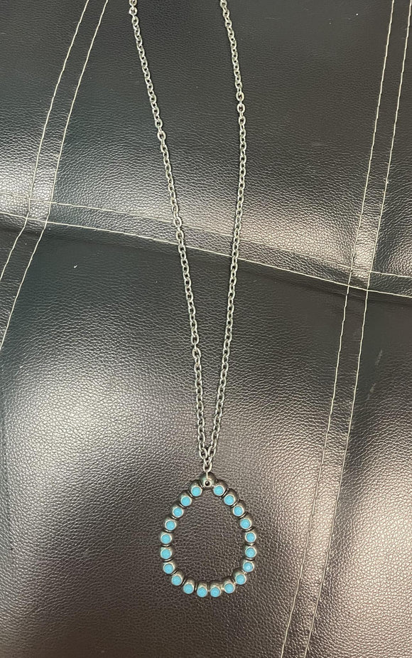 Turquoise Pendant Necklace
