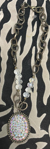 Ab  Bronze Necklace