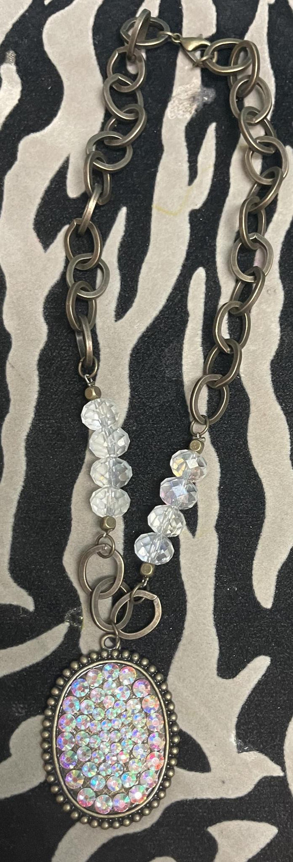 Ab  Bronze Necklace