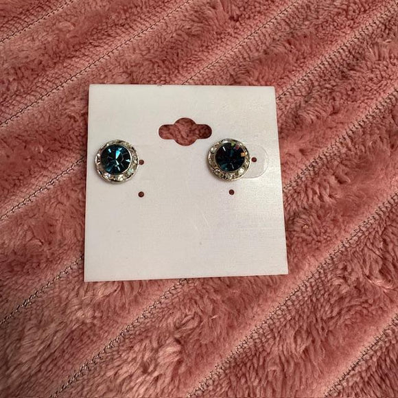 Small Midnight Blue Studs