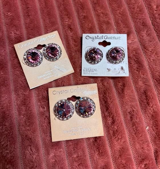 Lilac Stud Earrings