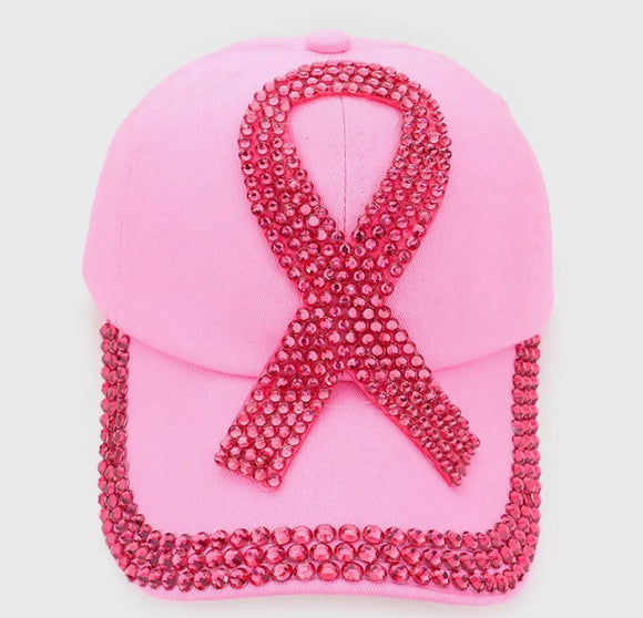Pink Ribbon Baseball Cap