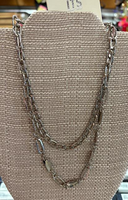 Unisex Silver Necklace