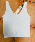 Reversible Seamless Tank Top Plus Size