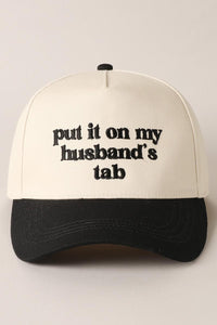 PUT IT ON MY HUSBANDS TAB