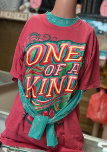 "One of a Kind" Rose Tee
