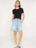 HIGH CUFFED SHORTS