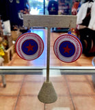 Houston Astros Baseball Earrings