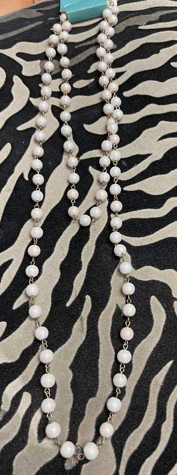 Long Pearl Necklace
