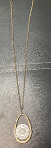 Gold Shot Gun Necklace
