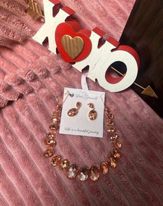 Elegant Necklace Sets With Earrings