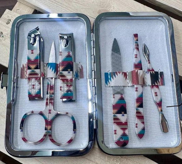 AZTEC MANICURE SET
