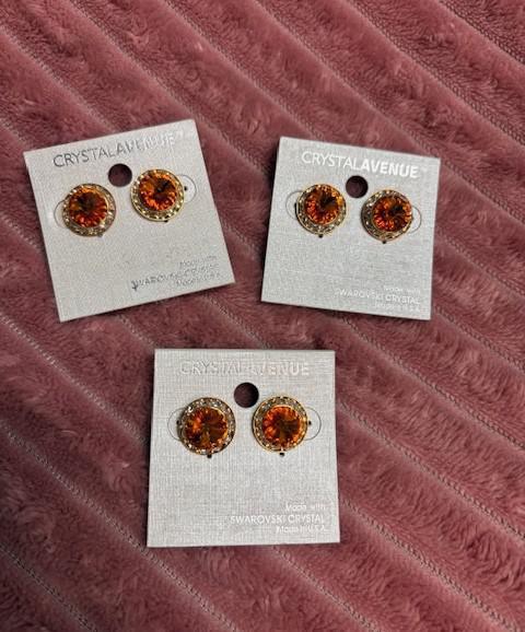 Gold Stud Earrings