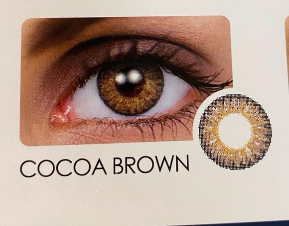 Cocoa Brown Beauty Secret Contacts