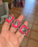 Fuchsia Burnish Bracelet