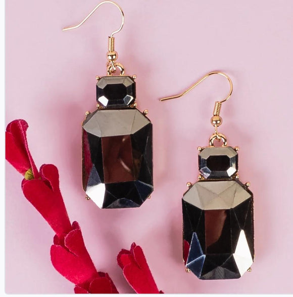 Crystal Indigo Earrings