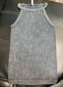 Stone Wash Ash Black Cami