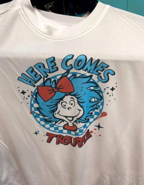 Here Comes Trouble Kids T-shirt