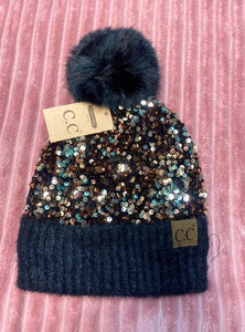Adult CC Sequins Beanies