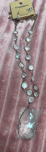 Copper Crystal Necklace