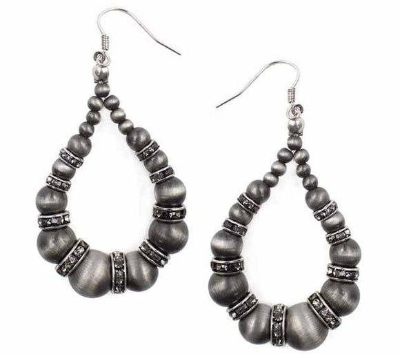 Navajo Pearl Teardrop Earring
