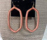 Long Oval Earrings