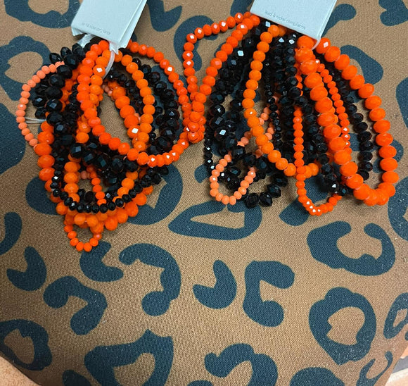 Orange & Black Bracelet
