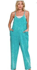 Teal Jumpsuit