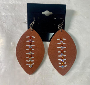Football Earrings