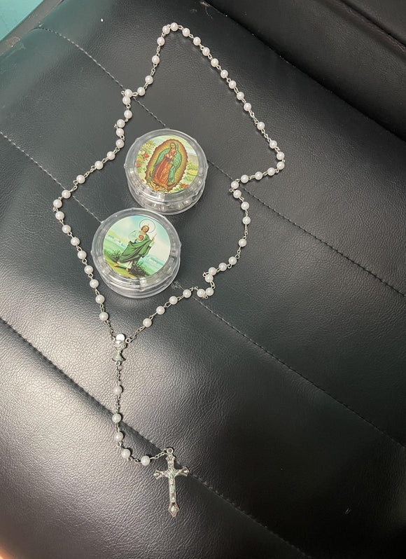 Catholic Beaded Medal Rosary