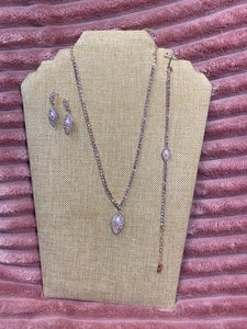 Rose Gold Elegant With Bracelet