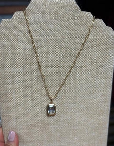 Vintage Style Stainless Steel Necklace With Pendant