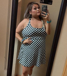 Race To The Top Tennis/Swim Dress
