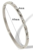 Stainless Steel Tarnish Free Rhinestone Bangle