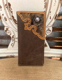Brown Cowhide Mens Wallet