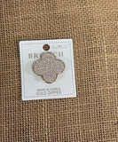 Clear Stone Brooch