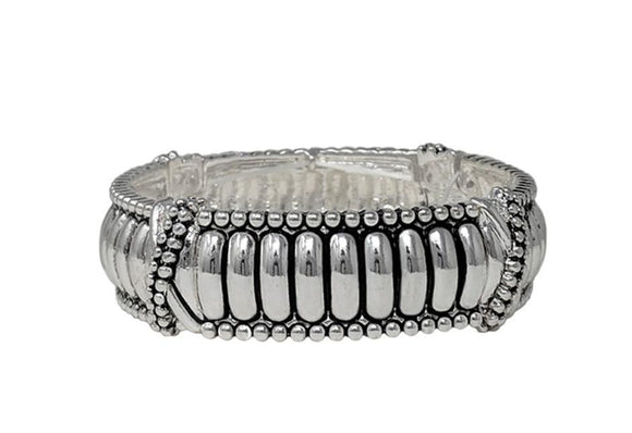 Silver Stretch Bracelet