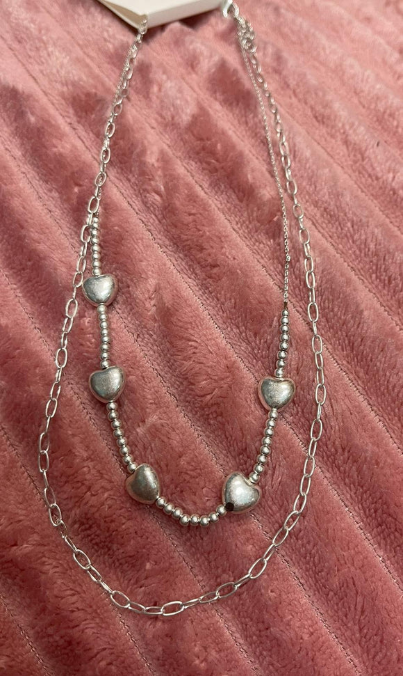 Silver Heart Necklace