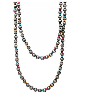 Navajo Pearl Mix Necklace