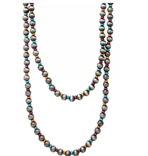Navajo Pearl Mix Necklace