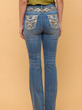 Plus Bootcut Stretchy Rodeo Country Western Jeans