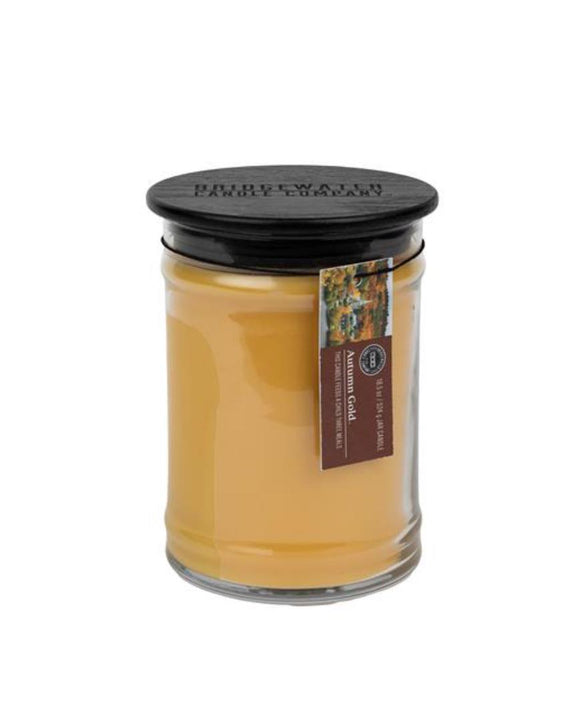 Small Autumn Gold Candle