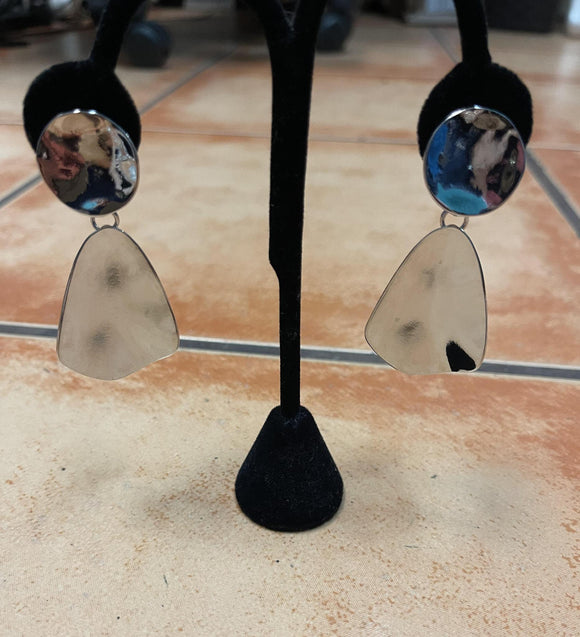 Silver Clip On Earrings