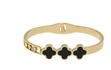 Gold "Van Cleef" Dupe Bangle