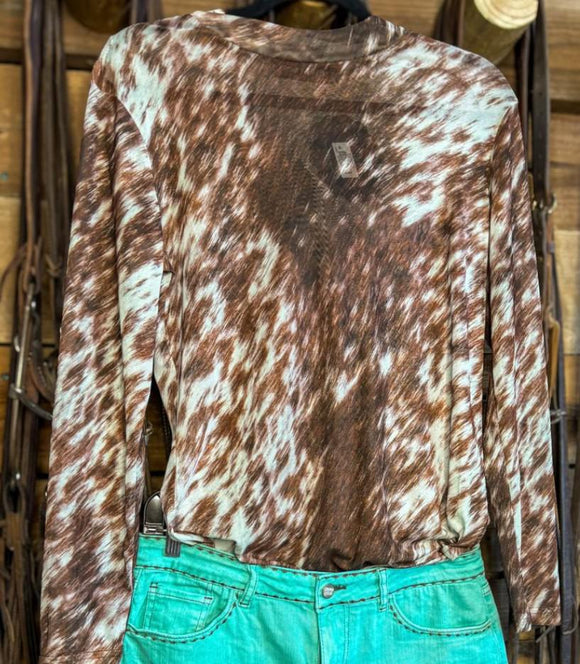 Up In Texas Mesh Top