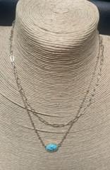 copper turquoise necklace