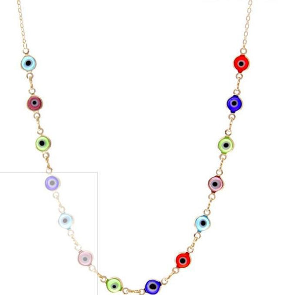 Evil Eye Multi Necklace