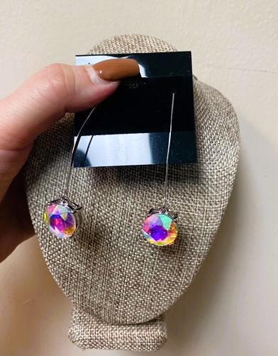 Long Square Earrings