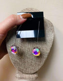 Long Square Earrings