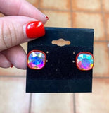 Small AB Stud Earrings